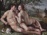 Hendrick Goltzius The Fall of Man USA oil painting artist